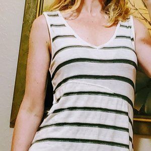 🌈 3/$10 Strazzi sleeveless tank top stripes s